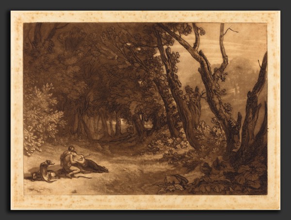Joseph Mallord William Turner and George Clint (British, 1770 - 1854), Procris and Cephalus,