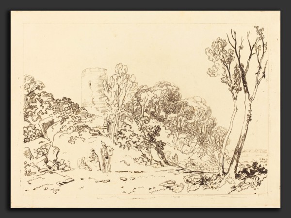 Joseph Mallord William Turner (British, 1775 - 1851), Winchelsea, Sussex, published 1812, etching