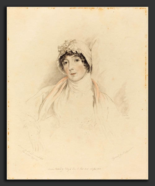 Frederick Christian Lewis I after Sir Thomas Lawrence (British, 1779 - 1856), Lucy Lawrence, 1831,