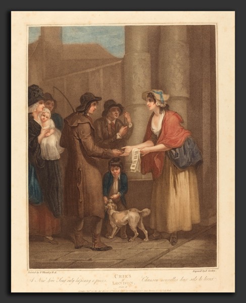 Anthony Cardon after Francis Wheatley (British, 1772 - 1813), A New Love Song Only a Ha'Penny a