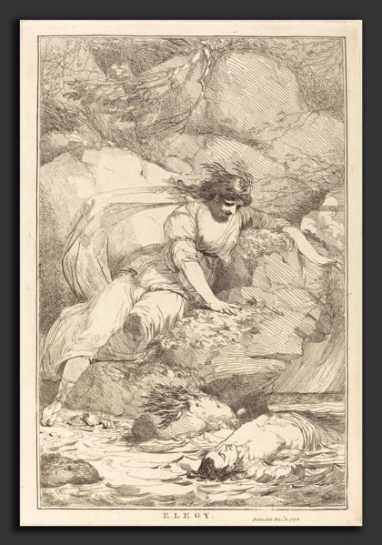 John Hamilton Mortimer (British, 1740 - 1779), Elegy, 1778, etching