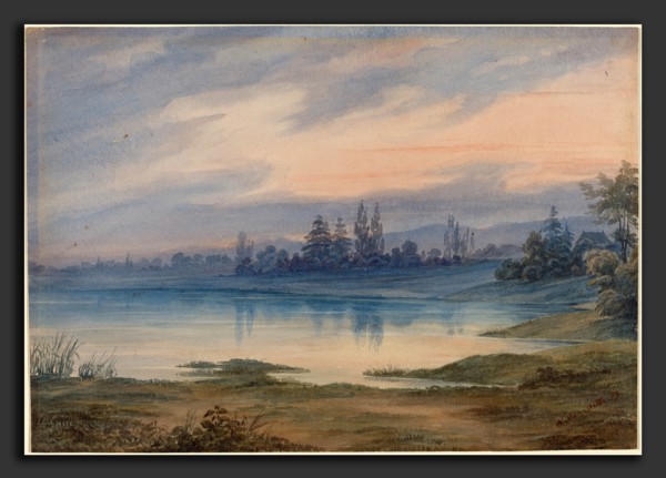 W. van Detta, Landscape near Strasbourg Looking toward St. Gall, Dutch, active 1870s, 1879,