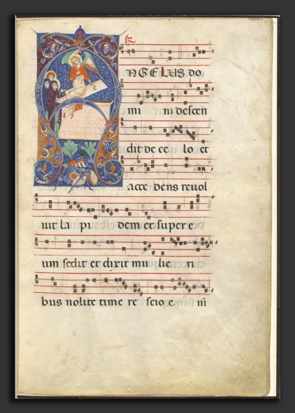 Master of Imola (Italian, active 1265 - 1280), The Three Maries at the Tomb with the Angel of the