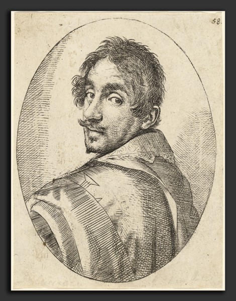 Ottavio Leoni, Self-Portrait, Italian, c. 1578 - 1630, engraving