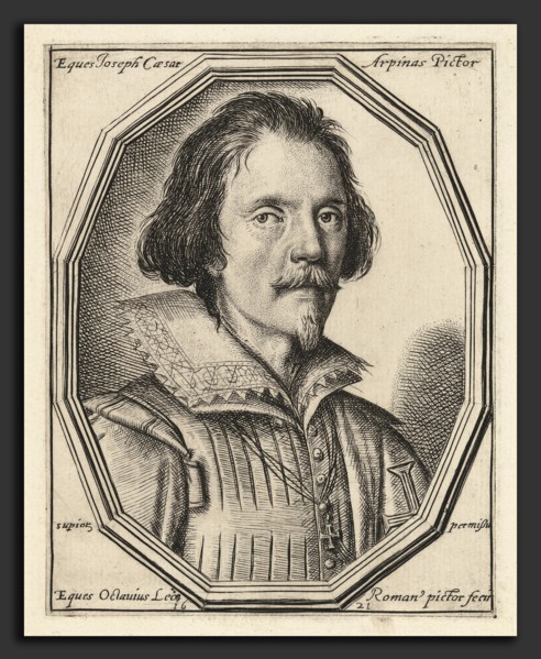 Ottavio Leoni, Giuseppe Cesari, Italian, c. 1578 - 1630, 1621, engraving