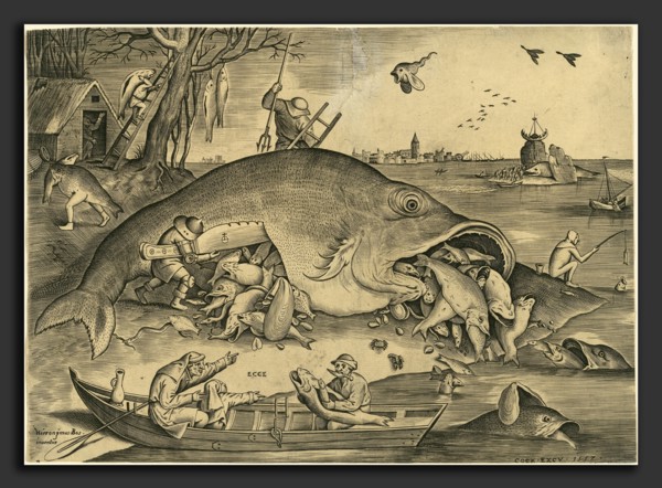 Pieter van der Heyden after Pieter Bruegel the Elder (after Hieronymus Bosch?) (Flemish, active c.