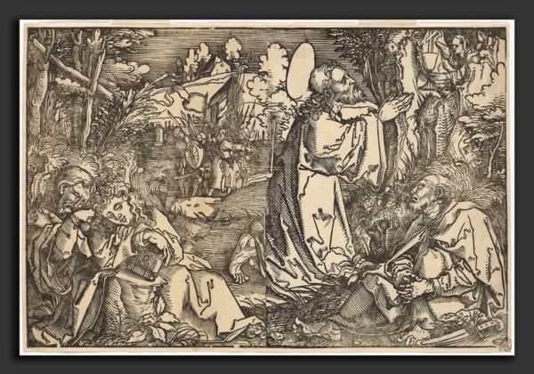 Hans Weiditz, II (German, 1500 or before - c. 1536), Christ on the Mount of Olives, c. 1522,