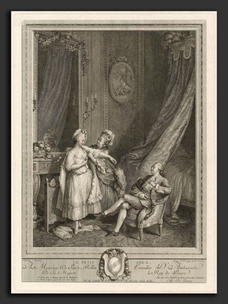 Nicolas Delaunay after Sigmund Freudenberger, Le Petit Jour, French, 1739 - 1792, 1779, etching and
