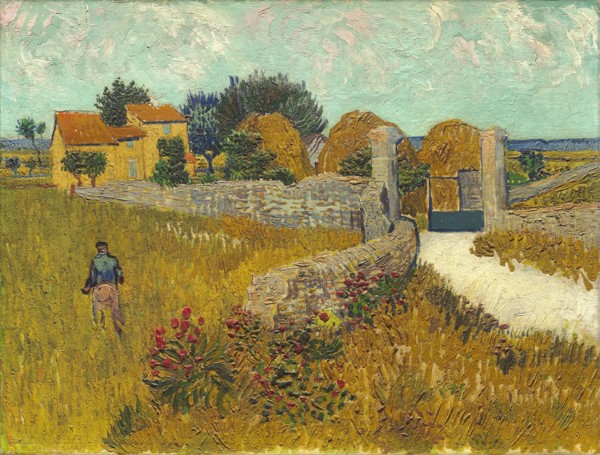 Vincent van Gogh (Dutch, 1853 - 1890), Farmhouse in Provence, 1888, oil on canvas