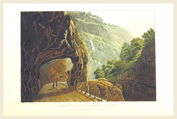 Coloured views  of the Gallery of Issel, engraved from designs by J. and J. or rather, G. and G.