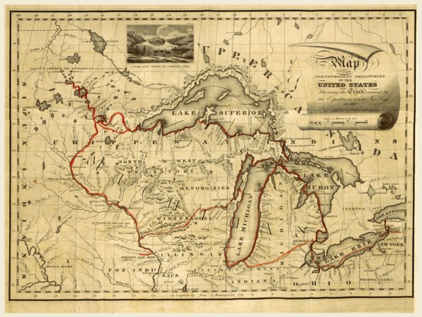 Narrative Journal of Travels, through the North Western regions of the United States, extending