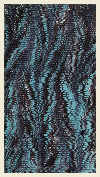 marbled paper, 19th century