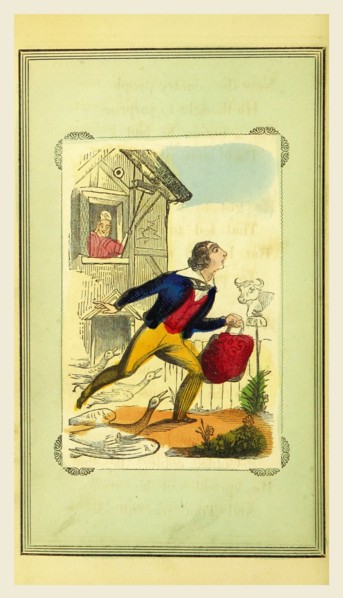 Knowing Tommy Tickle and his gay country cousins. In verse, with coloured illustrations, 19th