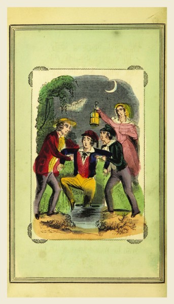 Knowing Tommy Tickle and his gay country cousins, 19th century engraving