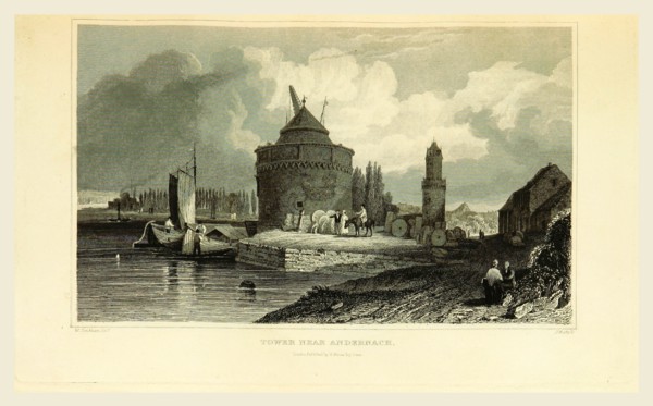 Andernach, Germany, Tombleson's Views of the Rhine, Tombleson's Views of the Rhine, 19th century