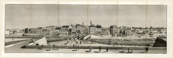 Vienna, Wien, 19th century engraving
