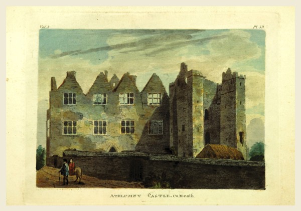 Athlumny Castle, Antiquities of the County of Meath, Ireland, 19th century