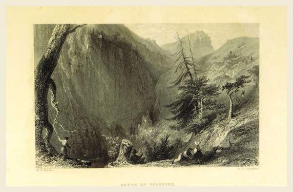 Baths of Pfeffers, Switzerland. Illustrated in a series of views taken expressly for this work by W