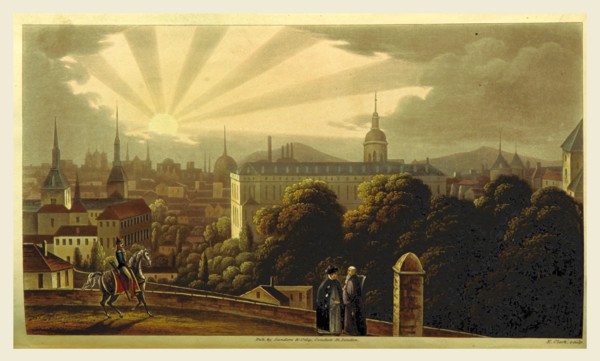 Madrid in 1835. Sketches of the Metropolis of Spain and its inhabitants, 19th century engraving
