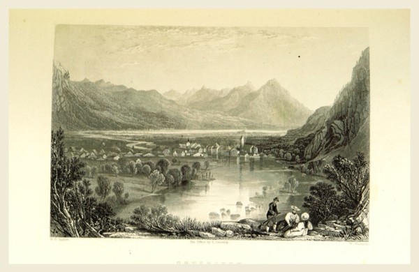 Switzerland. Illustrated in a series of views taken expressly for this work by W. H. Bartlett,