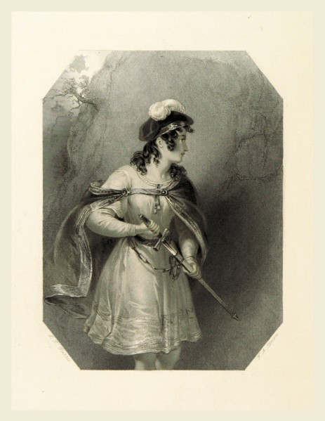 The Shakespeare Gallery, containing the principal female characters in the plays of the great poet,
