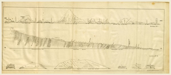 Report on the new map of Maryland, 1836, 19th century engraving