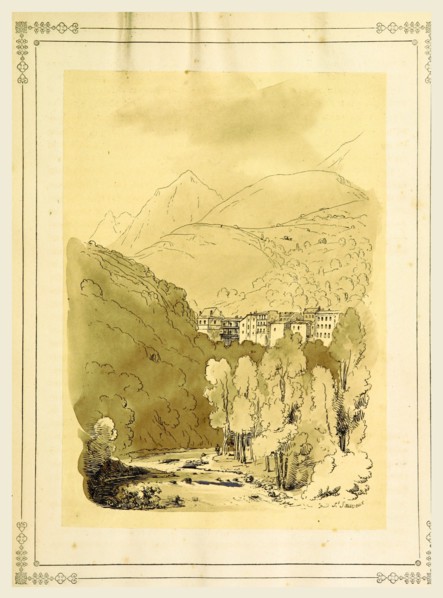 Tableau pittoresque des Pyrenees Francaises  Vallees du Lavedan, de Bareges, et de Gavarnie, 19th