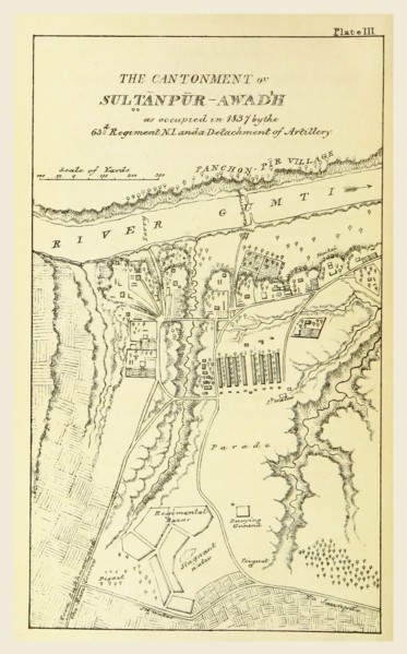 Outline of the Topography and Statistics of the Southern Districts of Oud'h, and of the cantonment