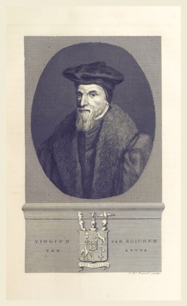 Dutch history Viglius van Zuichem van Aytta