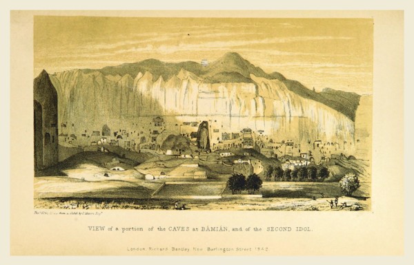Caves at Bamian, Narrative of various Journeys in Balochistan, Afghanistan, and the Punjab,