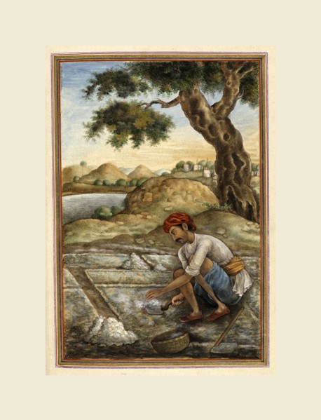 Caste of salt-diggers. Tashrih al-aqvam, an account of origins and occupations of some of the