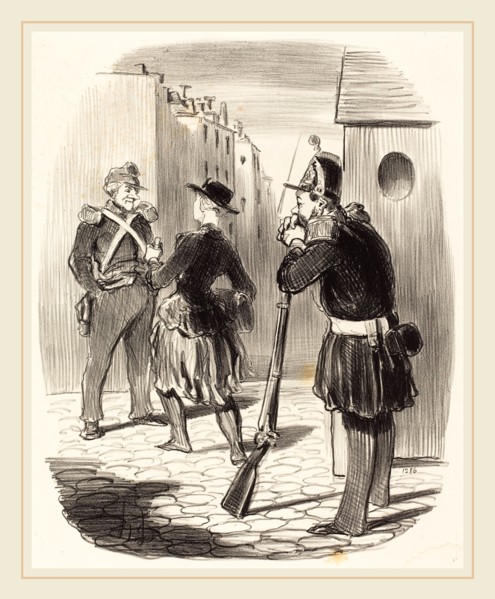 Honoré Daumier (French, 1808-1879), Ce satané Pigochard, 1848, lithograph