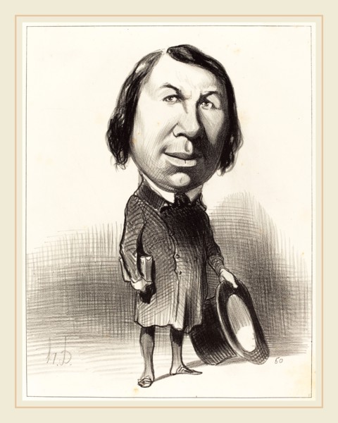 Honoré Daumier (French, 1808-1879), Comte de Montalembert, 1849, lithograph