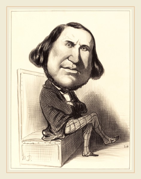 Honoré Daumier (French, 1808-1879), Auguste Avond, 1849, lithograph