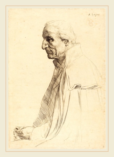 Alphonse Legros, Old Spaniard (Vieil Espagnol), French, 1837-1911, etching