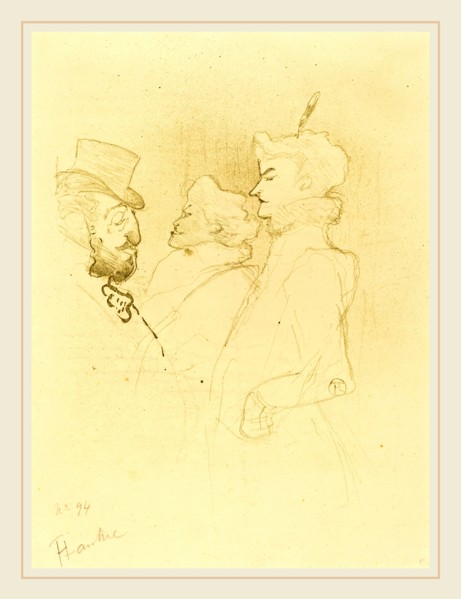 Henri de Toulouse-Lautrec (French, 1864-1901), Why Not?Once Is Not a Habit (Pourquoi pas?Une fois