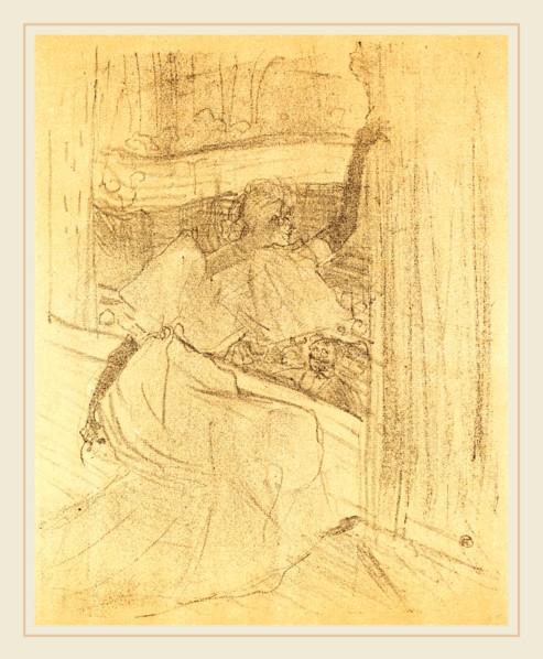 Henri de Toulouse-Lautrec (French, 1864-1901), Bowing to the Audience (Saluant le public), 1898,
