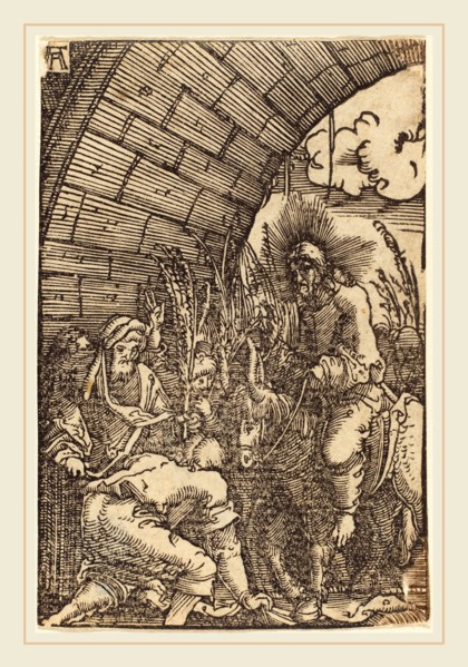 Albrecht Altdorfer (German, 1480 or before-1538), The Entry into Jerusalem, c. 1513, woodcut