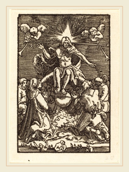 Albrecht Altdorfer (German, 1480 or before-1538), The Last Judgment, c. 1513, woodcut
