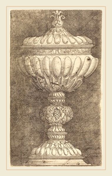 Albrecht Altdorfer (German, 1480 or before-1538), Goblet with Pomegranate on the Knob, c.