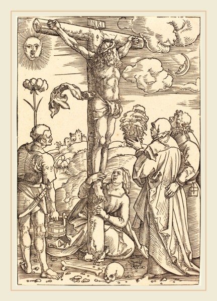 Hans Baldung Grien (German, 1484-1485-1545), Christ on the Cross, 1505, woodcut