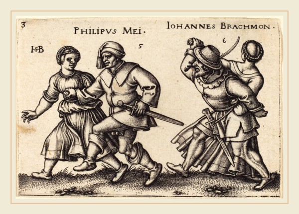 Sebald Beham (German, 1500-1550), May and June, 1546-1547, engraving
