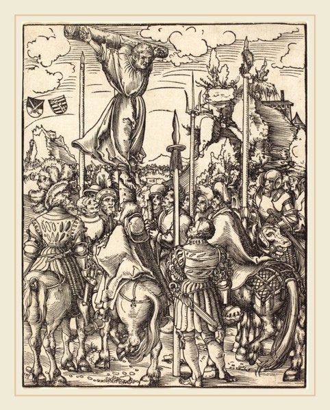 Lucas Cranach the Elder (German, 1472-1553), Saint Philip, woodcut