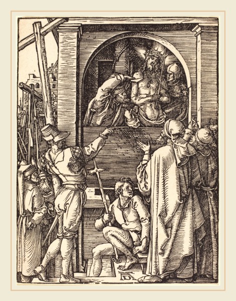 Albrecht DÃ¼rer (German, 1471-1528), Ecce Homo, probably c. 1509-1510, woodcut