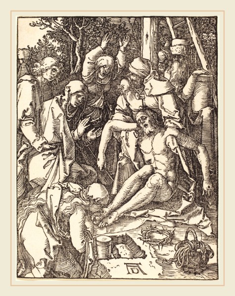 Albrecht DÃ¼rer (German, 1471-1528), The Lamentation, probably c. 1509-1510, woodcut