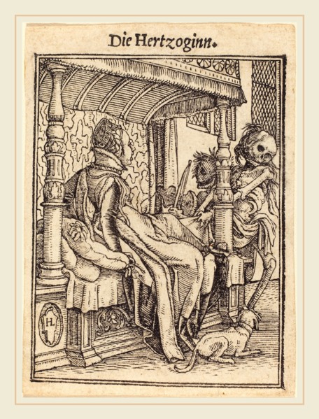 Hans Holbein the Younger (German, 1497-1498-1543), Duchess, woodcut
