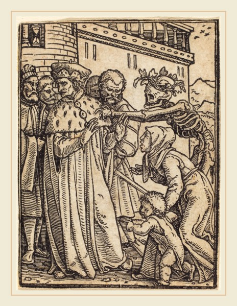 Hans Holbein the Younger (German, 1497-1498-1543), Duke, woodcut