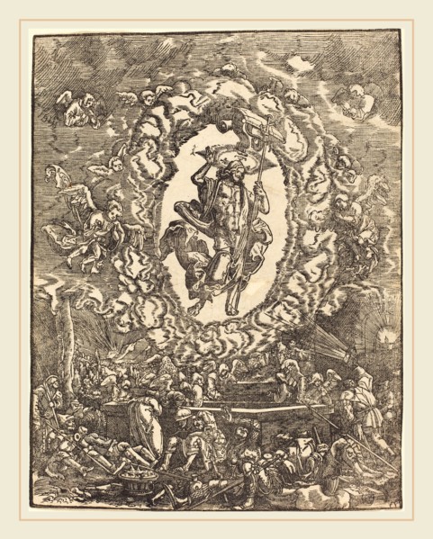Albrecht Altdorfer (German, 1480 or before-1538), The Resurrection, 1512, woodcut