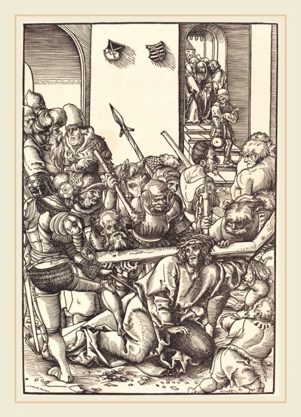 Lucas Cranach the Elder (German, 1472-1553), Christ Bearing the Cross, in or before 1509, woodcut
