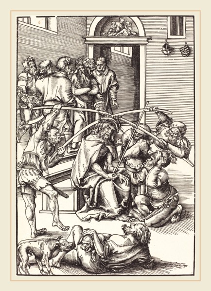 Lucas Cranach the Elder (German, 1472-1553), Christ Crowned with Thorns, in or before 1509, woodcut
